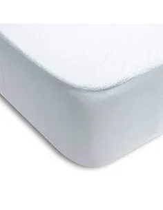 Cubre colchón protector acolchado impermeable ajustable Rizo-PVC, Fundas Para Colchones